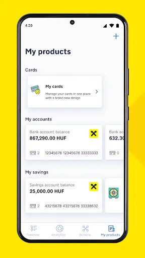 my Raiffeisen mobile app screenshot 5