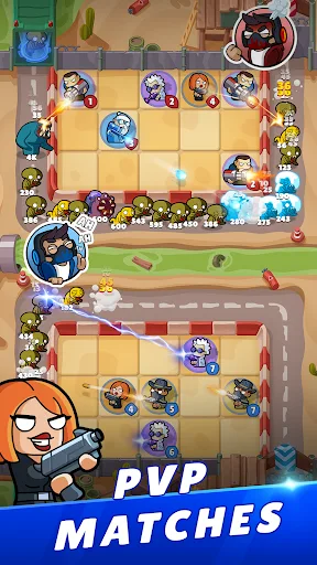Merge Mercs: Tower Defense TD screenshot 3