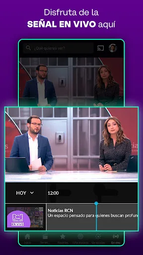 Canal RCN screenshot 2