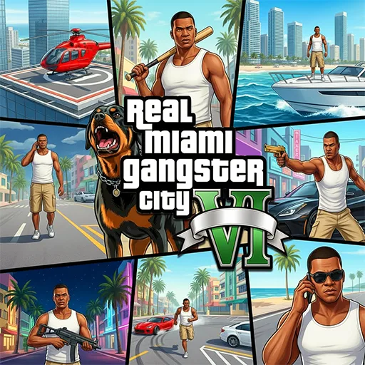 Miami Crime Gangster Game 3D