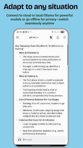 Fluent AI: Local & Cloud Chat screenshot 4