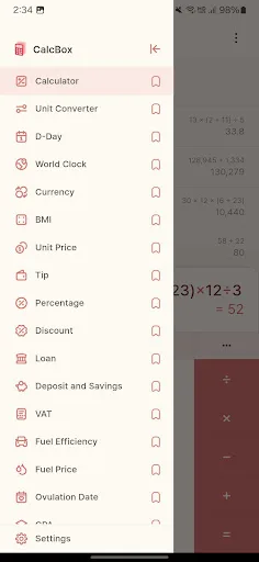 CalcBox -All In One Calculator screenshot 1