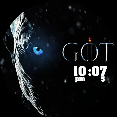 Stark House GOT - Watch face screenshot 4