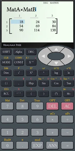 RealMax Scientific Calculator screenshot 1