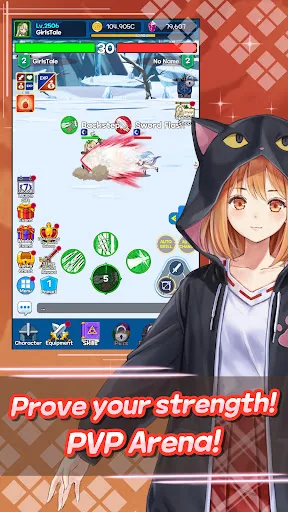 Girls Tale: Idle Action RPG screenshot 4