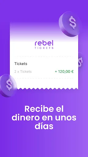 Rebel Tickets - Ticket resale screenshot 4