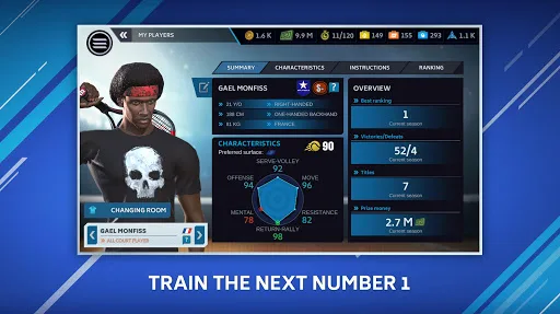 Tennis Manager Mobile screenshot 3