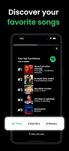 Stats for Spotify - Receiptify screenshot 2