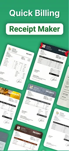 Receipt Maker - Generate Bills screenshot 1