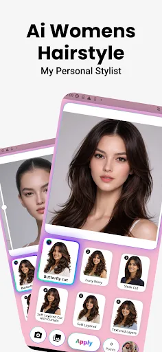 AI Womens Hairstyle: Try On screenshot 1