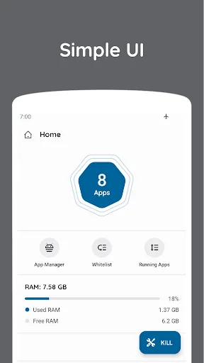 AppKiller: close apps screenshot 1