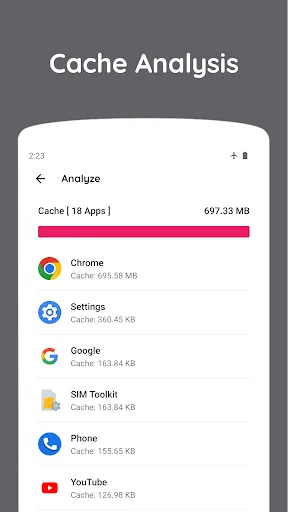 Zero Cleaner: clear cache screenshot 2