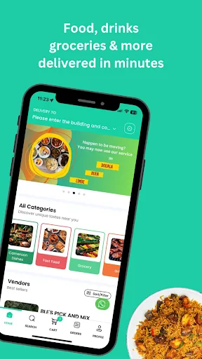 Reeyo: Food Delivery and More screenshot 1