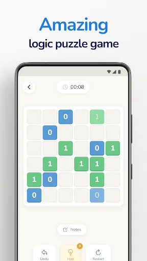 Binary Flow - Brain Puzzles screenshot 2