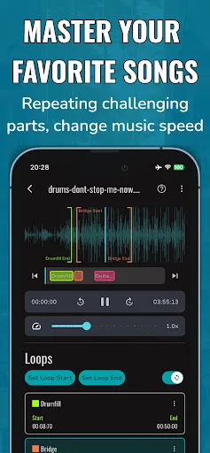 Audio Looper & Speed Changer screenshot 1
