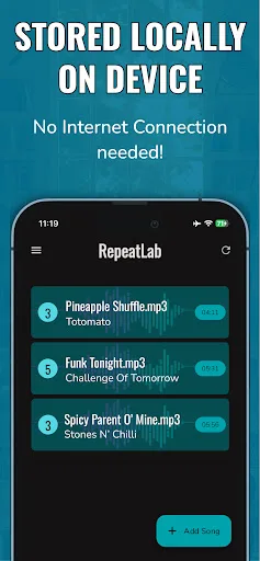 Audio Looper & Speed Changer screenshot 4