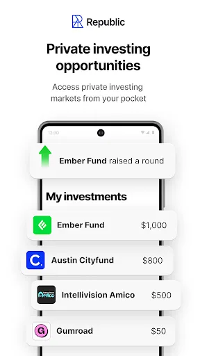 Republic: Private Investing screenshot 1