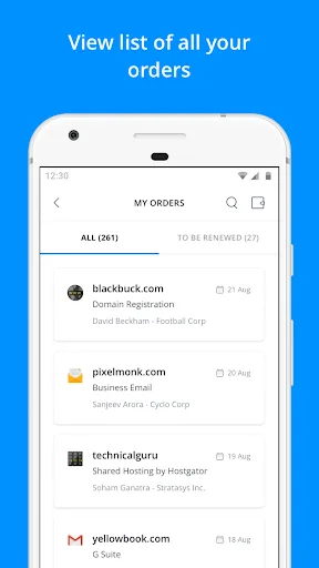 ResellerClub screenshot 2