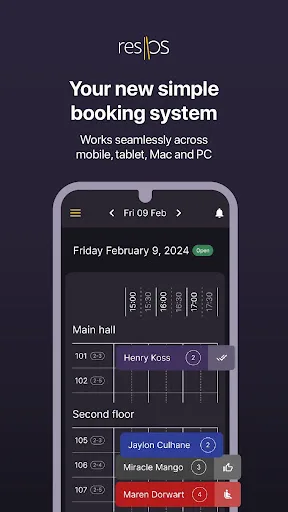 Resos - Restaurant Software screenshot 1