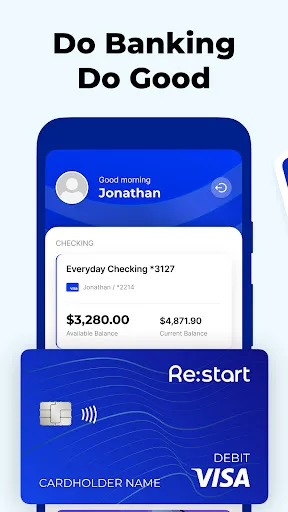 Restart — Mobile Banking App screenshot 1