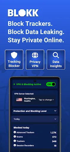 BLOKK: Privacy VPN & Blocker screenshot 1