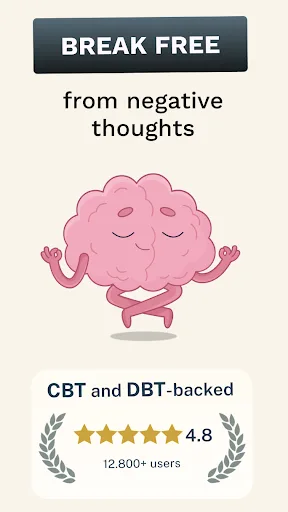 Rewire: CBT & DBT life coach screenshot 1