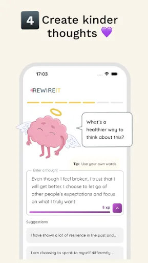Rewire: CBT & DBT life coach screenshot 5