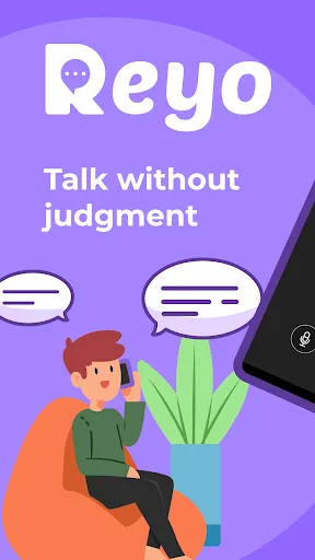 Reyo - Talk Without Judgment screenshot 1