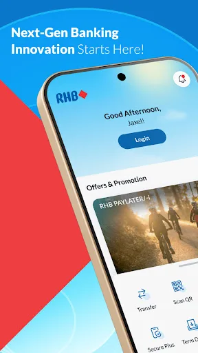 RHB Mobile Banking screenshot 1