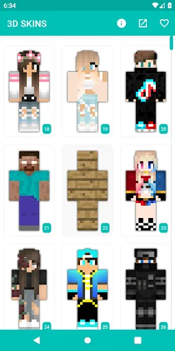 Skins for Craftsman, Minecraft screenshot 4