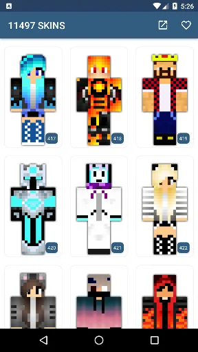 Skins for Minecraft screenshot 1