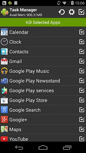 Task Manager Pro (Task Killer) screenshot 1