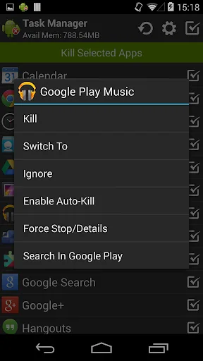 Task Manager Pro (Task Killer) screenshot 2