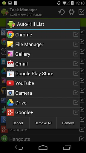 Task Manager Pro (Task Killer) screenshot 3