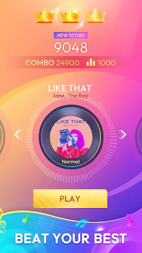 Rhythm Tiles : Piano Game screenshot 5