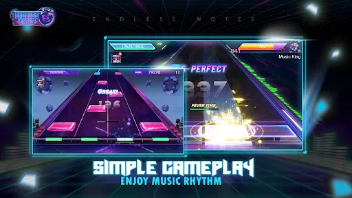 Endless Notes - Rhythm Master screenshot 1