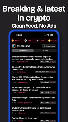 Crypto News — Market Analysis screenshot 1
