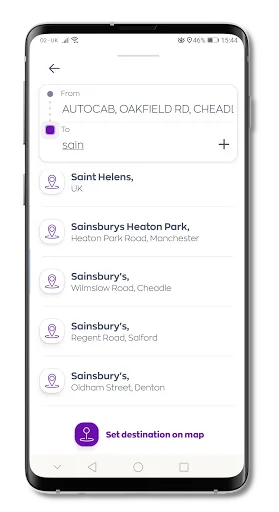 RIDE TAXI APP screenshot 3