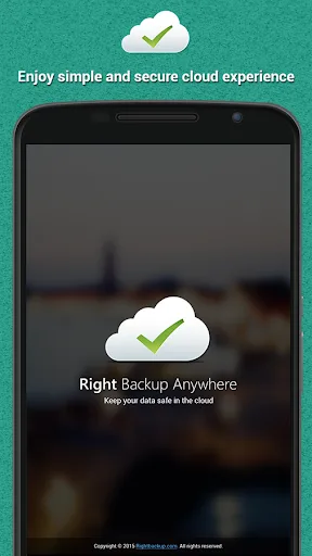 Right Backup Anywhere screenshot 1