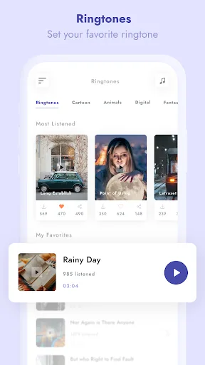 Social Ringtone, Wallpapers screenshot 3