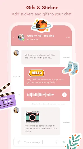 Social Ringtone, Wallpapers screenshot 5