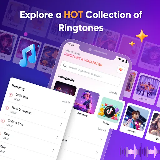 Ringtones & Wallpapers Android screenshot 1