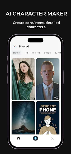 Pixel.AI - Image Generator screenshot 1