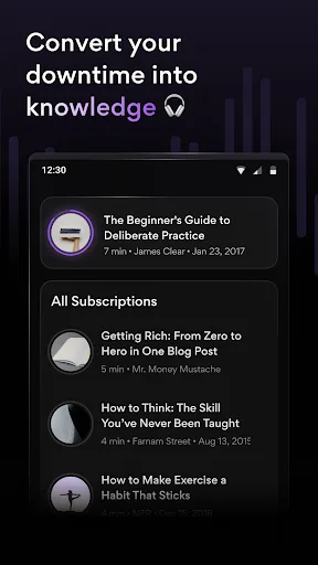 Expercast screenshot 1
