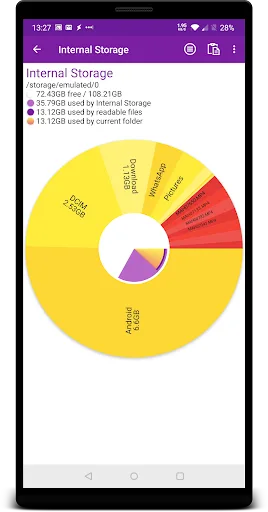 Storage Analyzer screenshot 2