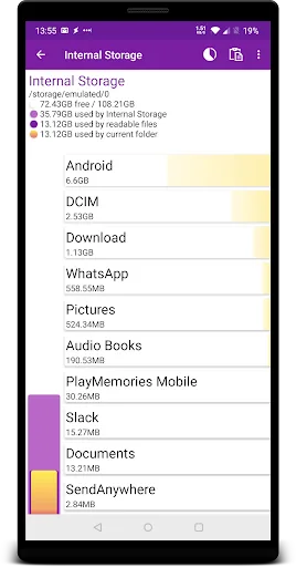 Storage Analyzer screenshot 3