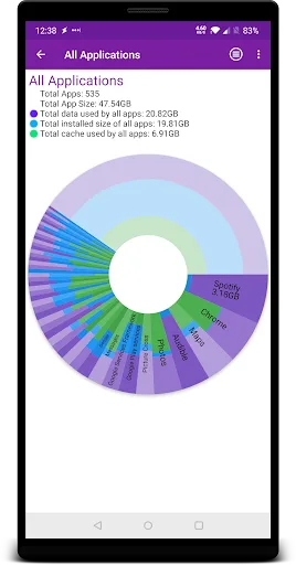 Storage Analyzer screenshot 5