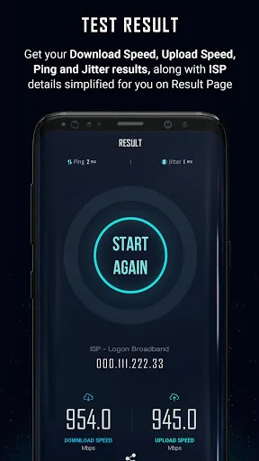 FiberTest -Internet Speed Test screenshot 3