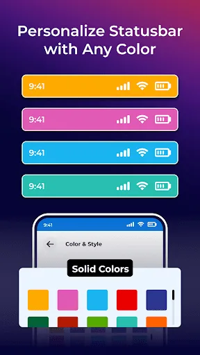Status Bar Customizer Pro screenshot 1