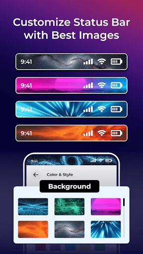 Status Bar Customizer Pro screenshot 3